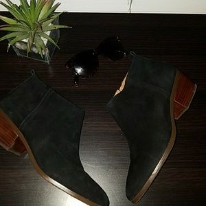 Jcrew suede booties